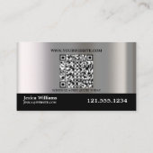 Professional QR Code Washing Power Window Cleaning 名刺 (裏面)