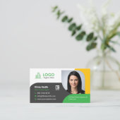 Professional Real Estate Agent Customizable Modern 名刺 (スタンド正面)