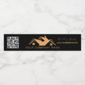 Professional Real Estate Promotional Realtor  ペットボトルラベル (シングルラベル)