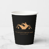 Professional Real Estate Promotional Realtor  紙コップ (正面)