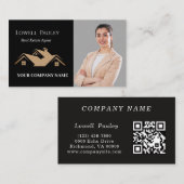 Professional Real Estate Promotional Realtor logo  名刺 (正面/裏面)
