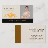 Professional Real Estate Promotional Realtor logo  名刺 (正面/裏面)