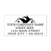 Professional Real Estate Promotional Realtor solid ラバースタンプ (インプリント)