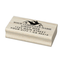 Professional Real Estate Promotional Realtor solid ラバースタンプ