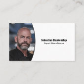 Professional Replaceable Photo Stone Wall Border 名刺 (裏面)