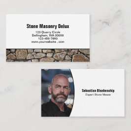 Professional Replaceable Photo Stone Wall Border 名刺