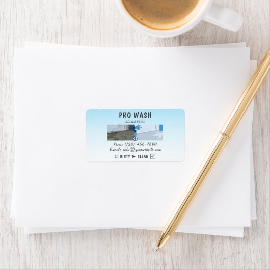 Professional Residential Pressure Washing Split ラベル (インサイチュ)