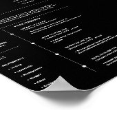 Professional resume template modern cv digital ポスター (角)