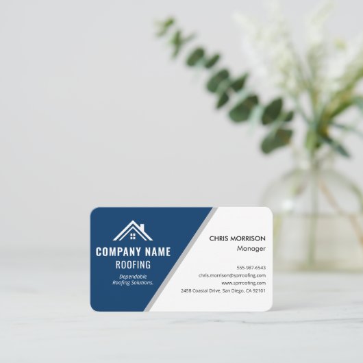 Professional Roofing Roofer 名刺 (スタンド正面)