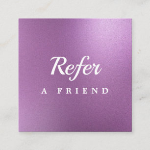 Professional Salon & Spa 紹介カード｜編集可能  割引カード