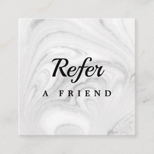 Professional Salon & Spa Referral Card | Editable 割引カード (正面)