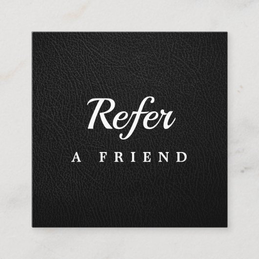 Professional Salon & Spa Referral Card | Editable  割引カード (正面)