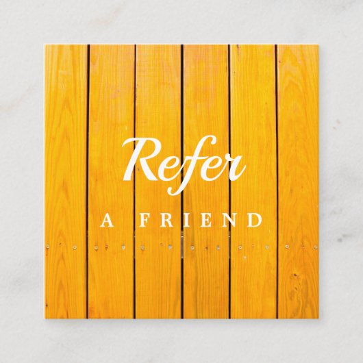 Professional Salon & Spa Referral Card | Editable  割引カード (正面)