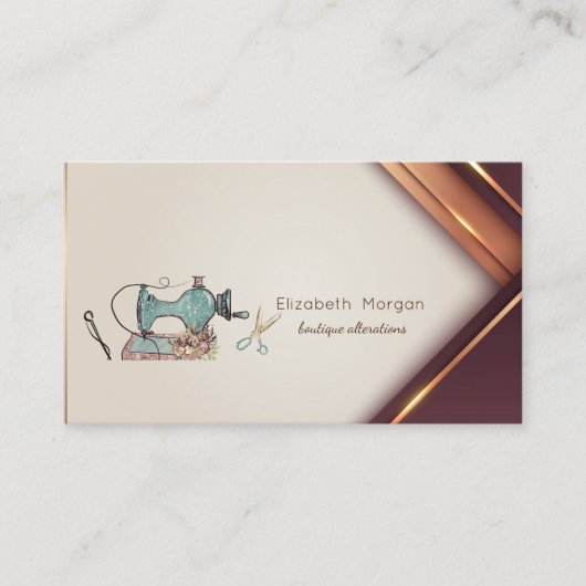 Professional Sewing Machine Scissors Needle 名刺 (正面)