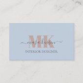 Professional Simple Modern Neon Purple Black 名刺 (正面)