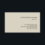 Professional Simple Plain Realtor Real Estate 名刺<br><div class="desc">Check out our modern minimalist business card templates to help you design your perfect professional business card.</div>