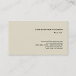 Professional Simple Plain Realtor Real Estate 名刺<br><div class="desc">Check out our modern minimalist business card templates to help you design your perfect professional business card.</div>