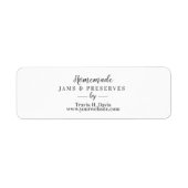 Professional Small Honey Business ラベル (正面)