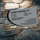 Professional Stone Masonry Company 名刺