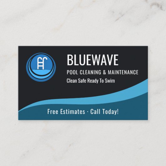 Professional Swimming Pool Maintenance Company 名刺 (正面)