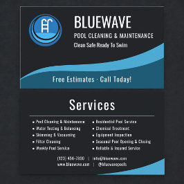 Professional Swimming Pool Maintenance Company 名刺