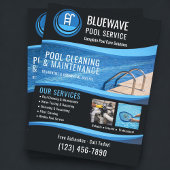 Professional Swimming Pool Service Company チラシ