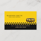 Professional Taxi Service  名刺 (正面)