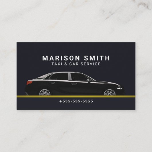 Professional Taxi Service  名刺 (正面)