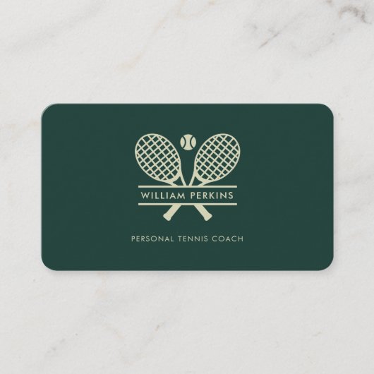  Professional Tennis Coach 名刺 (正面)
