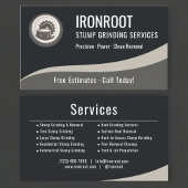 Professional Tree Stump Grinding Company 名刺