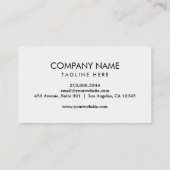 Professional Tree Trimming & Arborist Services     名刺 (裏面)