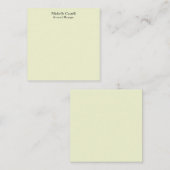 Professional Unique Classical Plain ノートカード (正面/裏面)