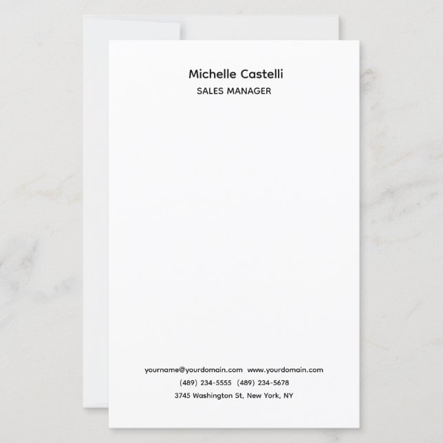 Professional Unique Classical Simple (正面)