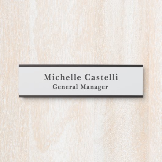 Professional Unique Classical Simple サインプレート (正面)