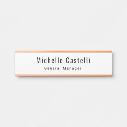 Professional Unique Classical Simple サインプレート (正面)