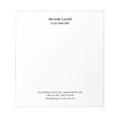 Professional Unique Classical Simple ノートパッド (正面)