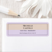 Professional Unique Classical Simple ラベル (インサイチュ)