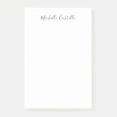 Professional Unique Classical Simple Handwriting ポストイット (正面)