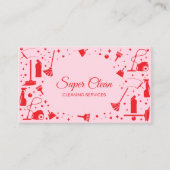 Professional Unique Maid House Cleaning Services 名刺 (正面)