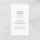 Professional Watercolor Blue 名刺 (裏面)