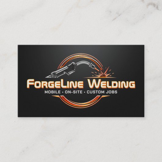 Professional Welding Services - Welder 名刺 (正面)