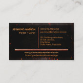 Professional Welding Services - Welder 名刺 (裏面)