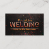 Professional Welding Services - Welder 名刺 (正面)