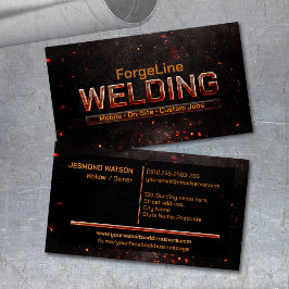 Professional Welding Services - Welder 名刺