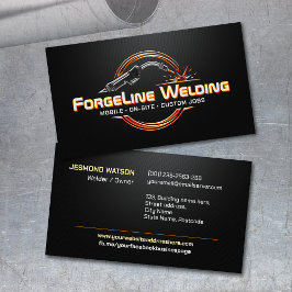 Professional Welding Services - Welder 名刺