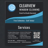Professional Window Cleaning QR Code 名刺
