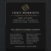 Professional Wood Flooring Contractor 名刺