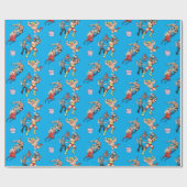 Professional Wrestling Birthday ラッピングペーパー (フラット)