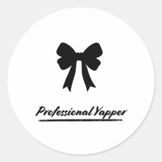 Professional Yapper - Sticker ラウンドシール