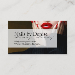 ProfessionalNailの技術者の名刺 名刺